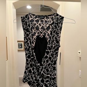 NWT A. Byer Womens Medium Multicolored Sleeveless‎ top.